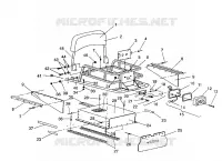 RACK   TUNNEL EXTENSION ASSEMBLY WIDETRAK / 0932064 (4922982298010A)