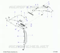 ELEKTRIC, WIRE HARNESS, ROOF