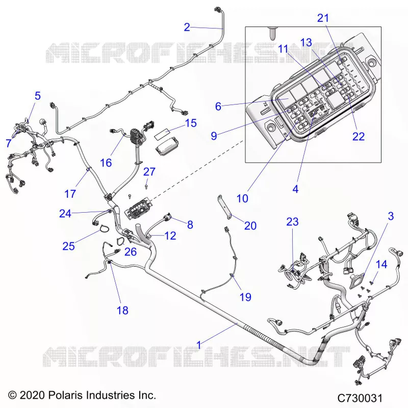 ELEKTRIC, WIRE HARNESS