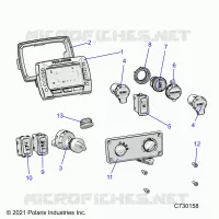 ELEKTRIC, DASH INSTRUMENTS AND CONTROLS