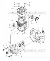 CRANKCASE AND ZYLINDER STAR (4915431543021A)