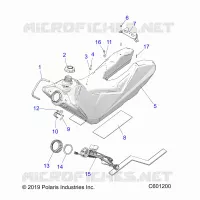 KRAFTSTOFFSYSTEM, FUEL TANK ASM.