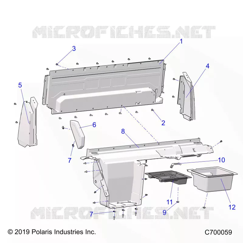KAROSSERIE HINTEN CLOSEOFF, AND FENDERS