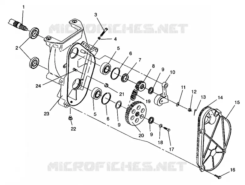 Kettenkasten 600 XCR 0961676 and EUROPEAN 600 XCR E961676 (4932123212B007)