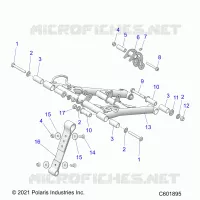 SUSPENSION, FRONT DREHMOMENTARM