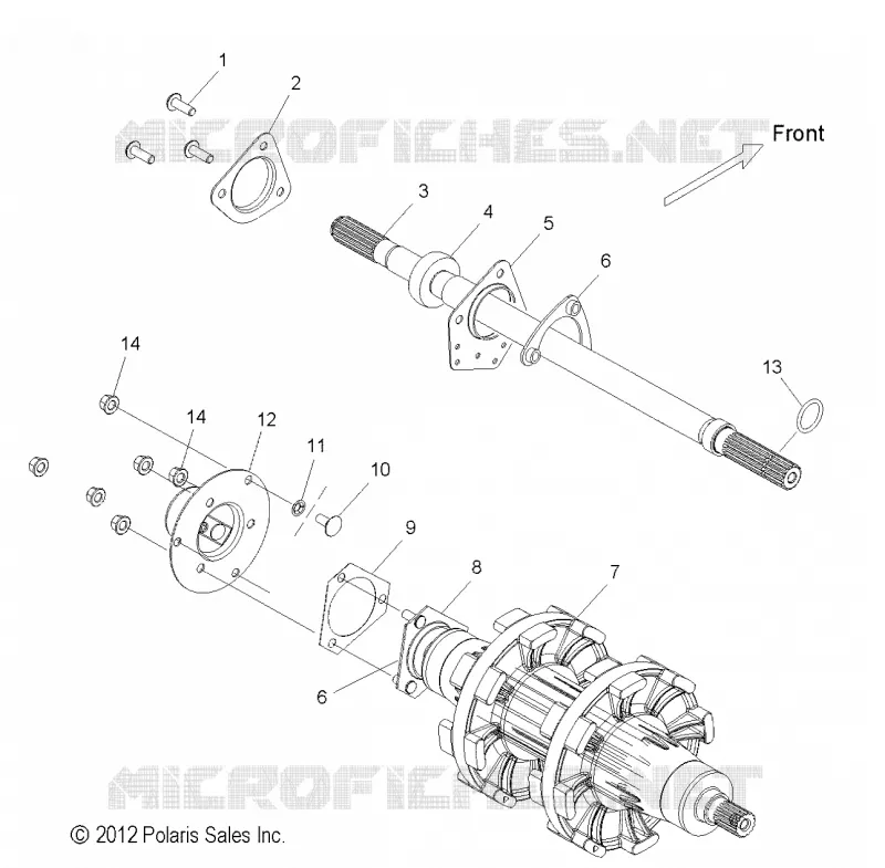 ANTRIEB, JACKSHAFT and ANTRIEBSWELLE