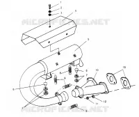 ABGASSYSTEM LITE GT 0953133 and  EUROPEAN LITE GT E953133 (4928922892B014)