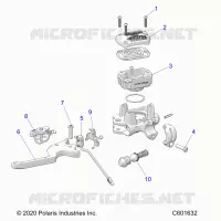 BRAKES, MASTER CYLINDER ASM.