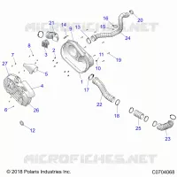 ANTRIEB, CLUTCH COVER AND DUCTING