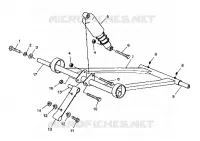 FRONT Drehmomentarm