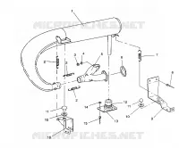 ABGASSYSTEM 440 / 0930760 and 440 SKS / 0930560 (4922932293026A)