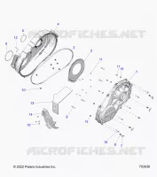 ANTRIEB, CLUTCH COVER, INNER/OUTER