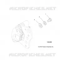 VORDERBREMSE CALIPER MOUNTING