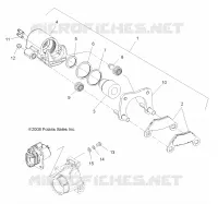 HINTERBREMSE CALIPER