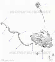 ANTRIEB, FRONT GEARCASE MOUNTING