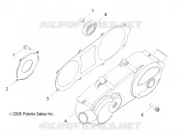CRANKCASE COVER, LH