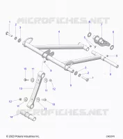 SUSPENSION, FRONT DREHMOMENTARM