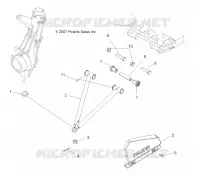SUSPENSION, A-ARM and STREBE MOUNTING