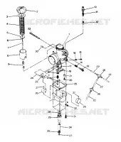 VERGASER   650 DEALERS MUST VERIFY JETTING    VERGASER NUMBER (4916801680031A)