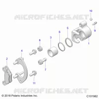 BRAKES, HINTERSATTELS