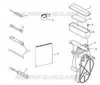 TOOL KIT 500 INDY 0982764(A)(B) AND EUROPEAN 500 INDY E982764A (4942104210D002)
