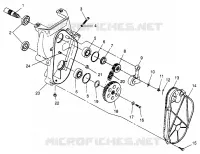 Kettenkasten 600 XC 0971776 and EUROPEAN 600 XC E971776 (4937933793B007)