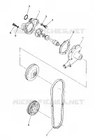 WASSERPUMPE 500 and 500 Classic (4916791679028A)