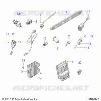 SWITCHES, SENSORS, ECU AND CONTROL MODULES