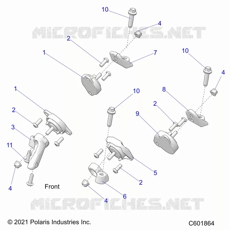 MOTOR, MOUNTING & LONG BLOCK