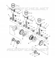 KOLBEN   KURBELWELLE XLT/0930767,XLT SP/0930667    XLT SKS/0930567 (4923012301035A)