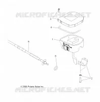 LENKUNG, KONTROLLEN, DROSSELN ASM. and CABLE