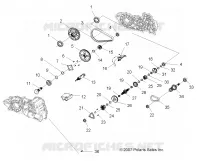 ANTRIEB, MAIN GETRIEBEGEHÄUSE INTERNALS