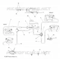 BREMSES, LINES AND MASTER CYLINDER