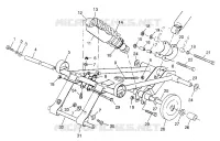 FRONT Drehmomentarm 700 XC 0981766 and EUROPEAN 700 XC E981766 (4944154415B013)