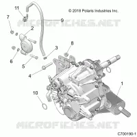 ANTRIEB, MAIN GEARCASE MOUNTING