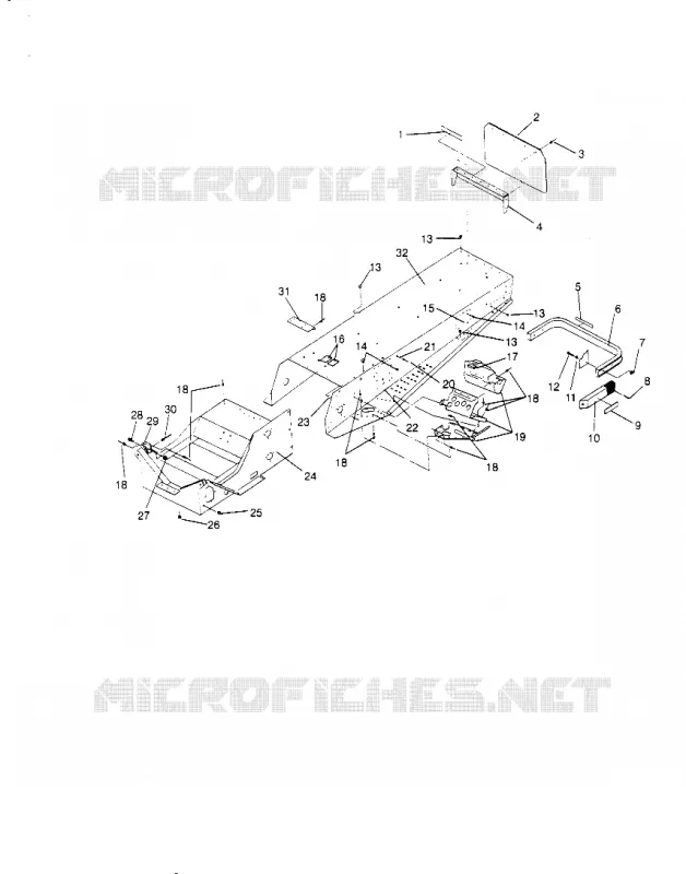 TUNNEL ASSEMBLY SPORT 0950443 (4928822882A008)