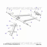 SUSPENSION, FRONT DREHMOMENTARM