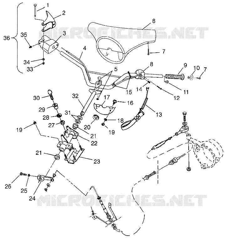 LENKUNG SLT 700 B964166 and Intl. SLT 700 I964166 (4933923392A012)