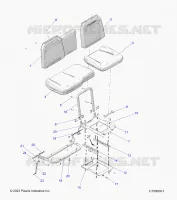 SITZ ASM. AND SLIDER