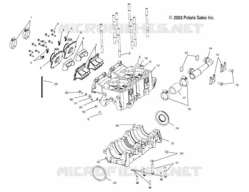 CRANKCASE (700/800)