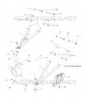 FRONT SUSPENSION A-ARMS