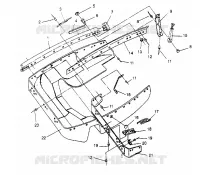 NOSEPAN ASSEMBLY XLT 0950756, XLT SKS 0950556,  XLT SKS EURO E950556   XLT (4928842884A010)