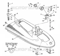 HULL   KAROSSERIE SL 650 B944058 (4926992699002A)