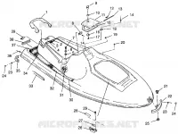 HULL   BODY SLT 700 B964166 and Intl. SLT 700 I964166 (4933923392A005)