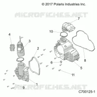 ENGINE, GENERATOR  COVER HVAC
