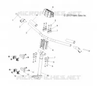 UPPER LENKEN   HANDLEBAR ASM.