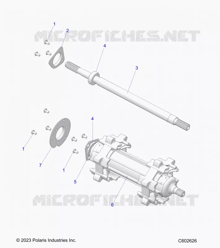 DRIVE TRAIN, JACKSHAFT AND ANTRIEBSWELLE