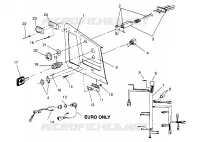 KONSOLE XLT RMK 0960956, XLT SKS 0960556, and EUROPEAN XLT SKS E960556 (4931813181A012)