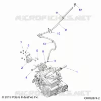 DRIVE TRAIN, MAIN GEARCASE MOUNTING
