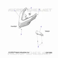 ELEKTRIC, HEADLIGHT AND TAILLIGHT